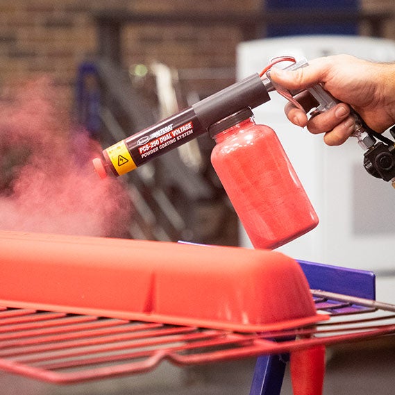 Using the PCS-250 Powder Coating System