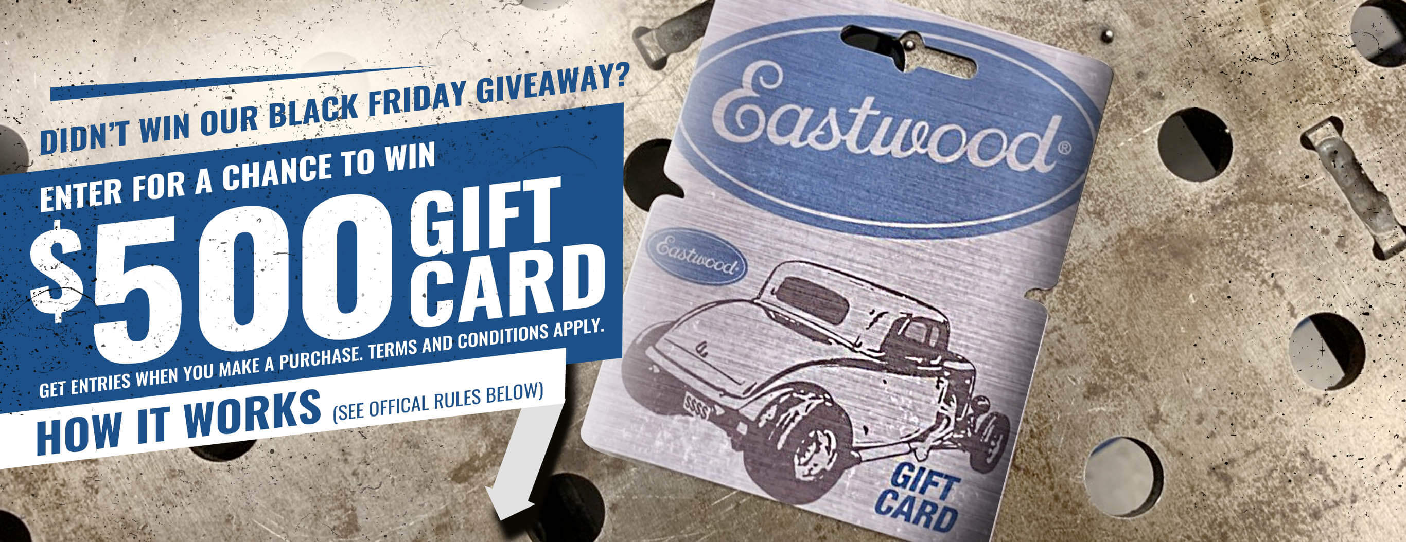 $500 Eastwood Gift Card Giveaway