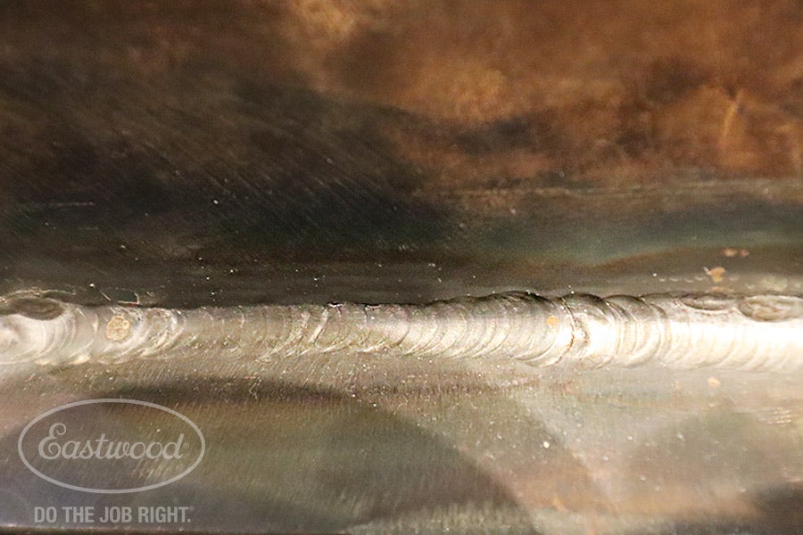 TIG welding steel