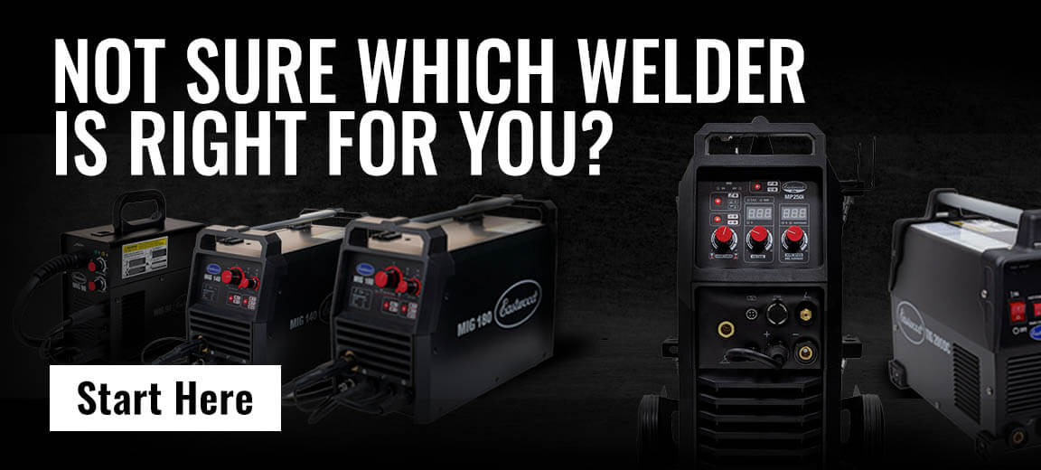 Not sure which welder is right for you? Start Here! Click to access the Eastwood Product Finder for Welders.